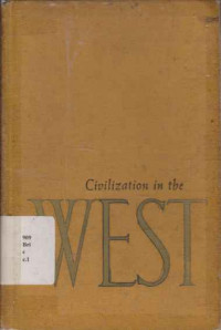 0411001 - Civilization In The West