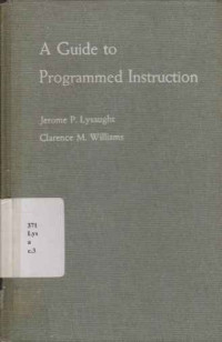 16157 - A Guide To Programmed Instruction