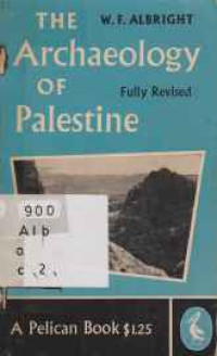 18530 - The Archaeology Of Palestine