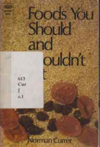 1911528 - Foods You Should And Shouldn,t Eat