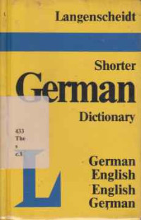 1911720 - Shorter German Dictionary
