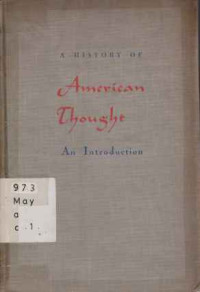 2735 - A History Of American Thought