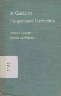 27786 - A Guide To Programmed Instruction