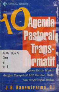 35380 - P- 10 Agenda Pastoral Trans Formatif