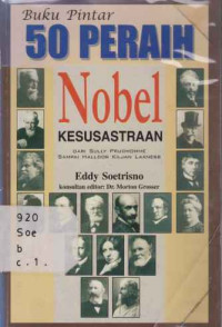 36407 - Buku Pintar 50 Peraih Nobel Kesusastraan