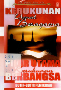 20110325 - Kerukunan Umat Beragama Pilar Utama Kerukunan Berbangsa