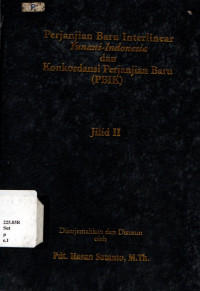 36115 - Perjanjian Baru Interlinear Yunani-indonesia Dan Konkordansi Perjanjian Baru