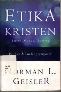 Etika Kristen: Pilihan & Isu Kontemporer