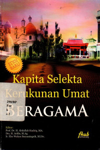 Kapita Selekta Kerukunan Umat Beragama