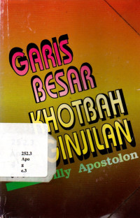 Garis Besar Khotbah Penginjilan