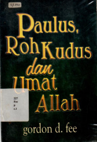 18071516 - Paulus, Roh Kudus Dan Umat Allah