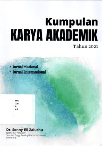 Kumpulan Karya Akademik Tahun 2021
