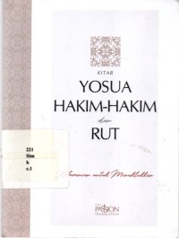 Kitab Yosua, Hakim-hakim dan Ruth: Keberanian Untuk Menaklukkan